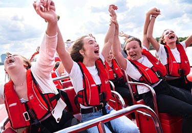 People on a ride