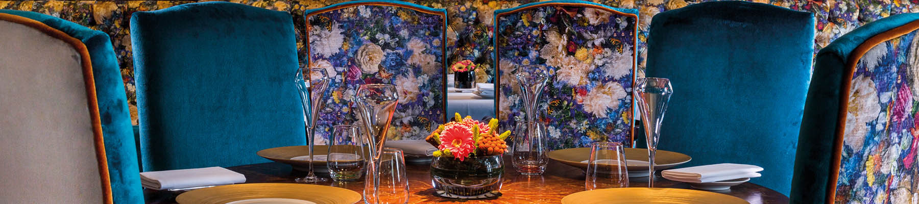 Seating at The Latymer restaurant
