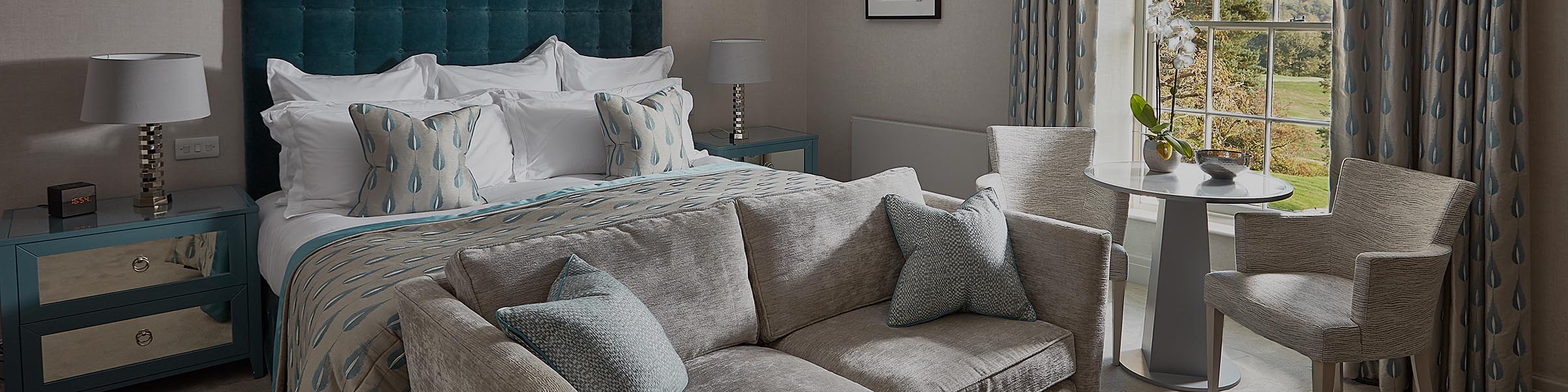 Bedroom at The Samling Hotel
