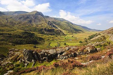 Valley in Wales