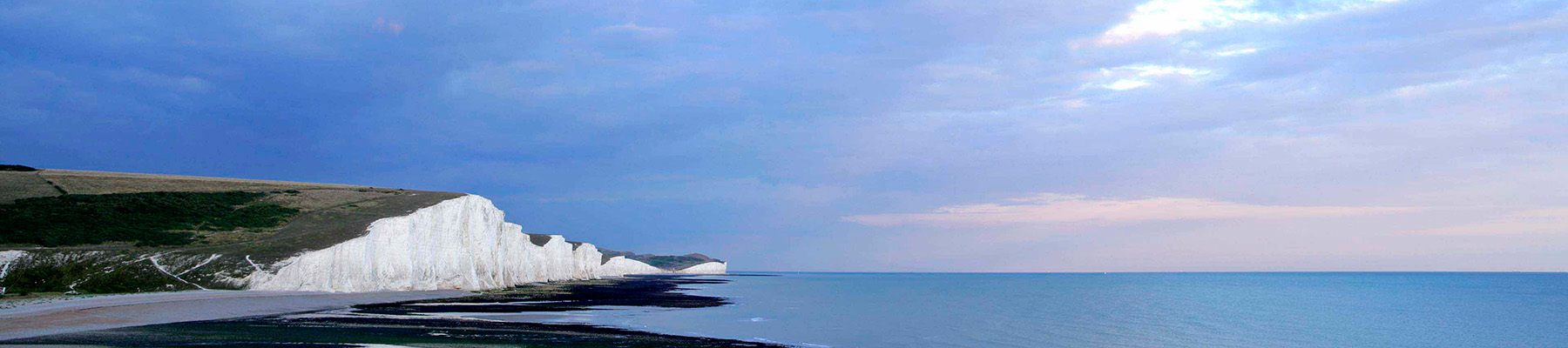 The Seven Sisters in the South Downs.