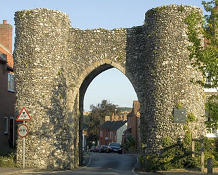 Castle Acre Castle and Bailey Gate