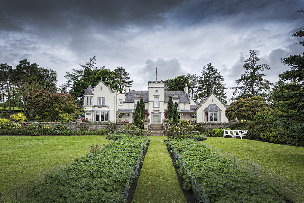 The Library at Douneside House