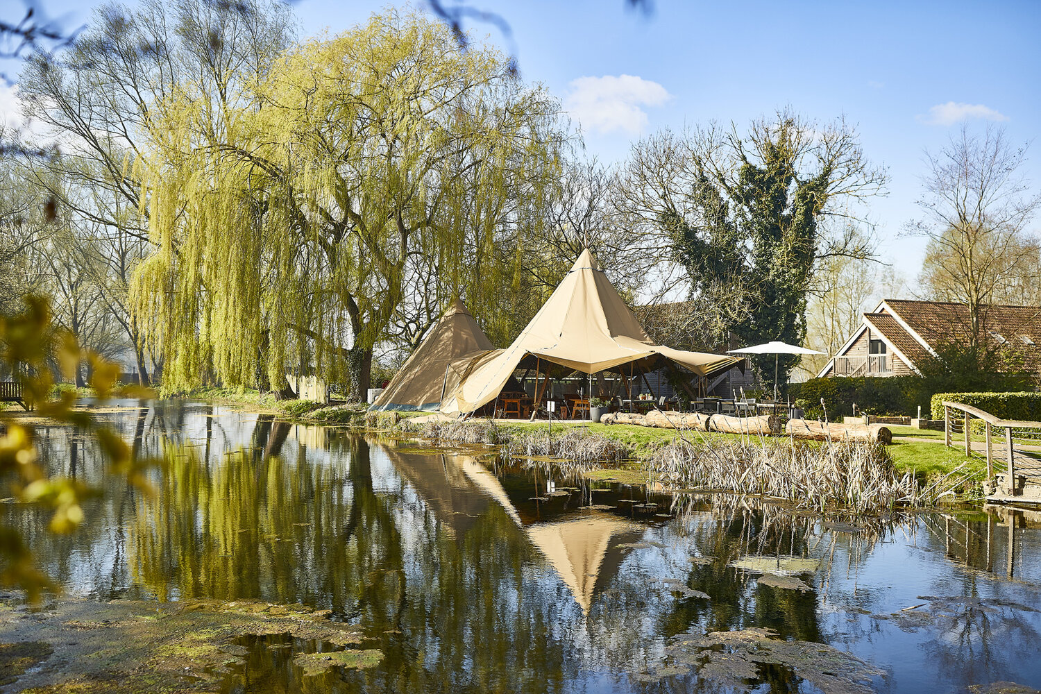 Tipi on the Stream