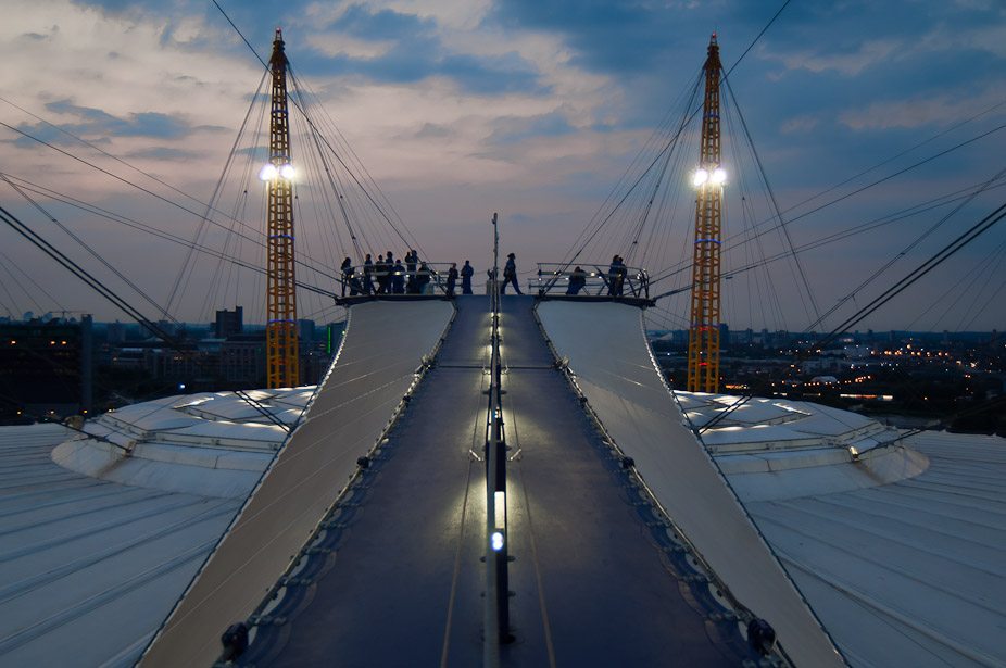 The London Abseil - Wire and Sky