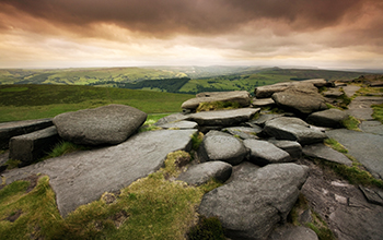 Rock formations at Masham
