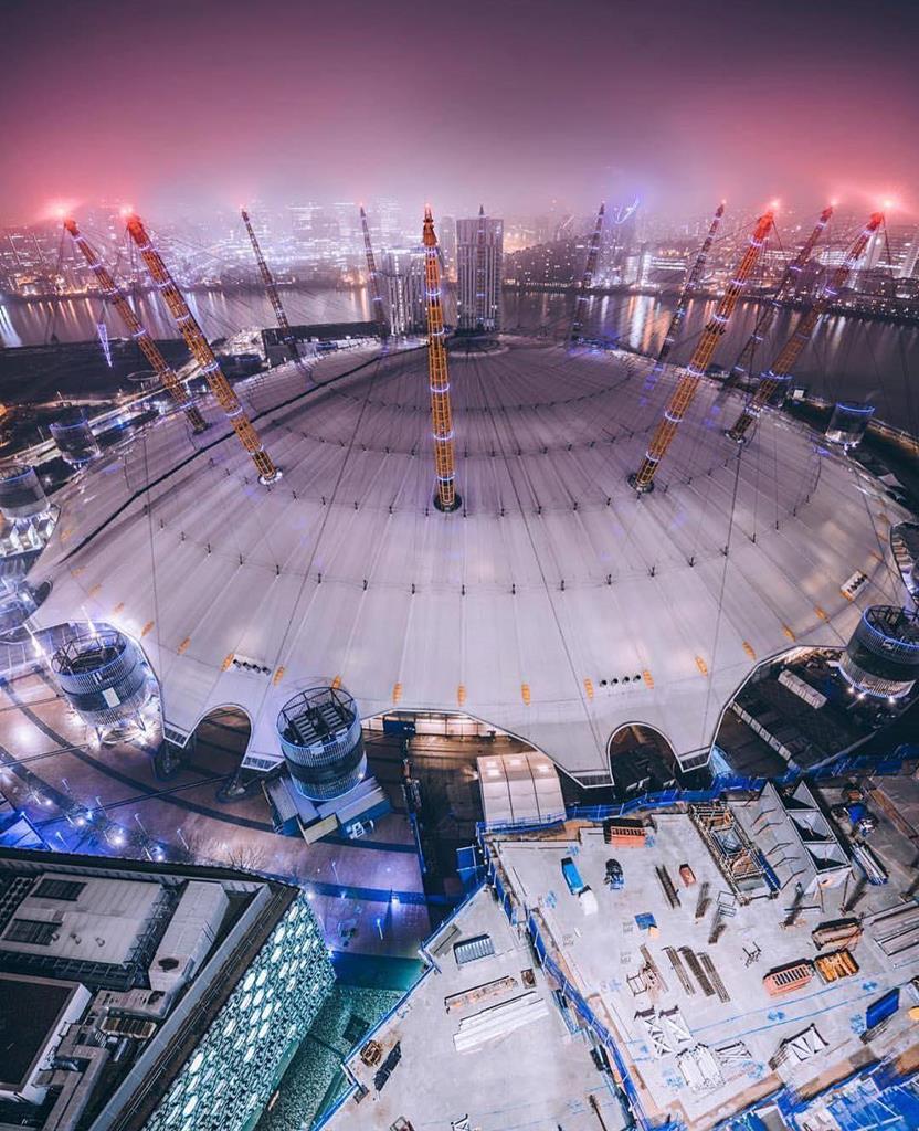 Up at The O2