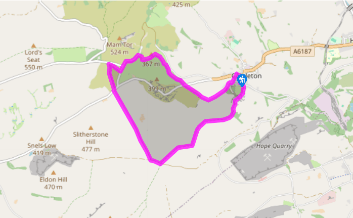 Castleton, Cave Dale and Blue John Caverns