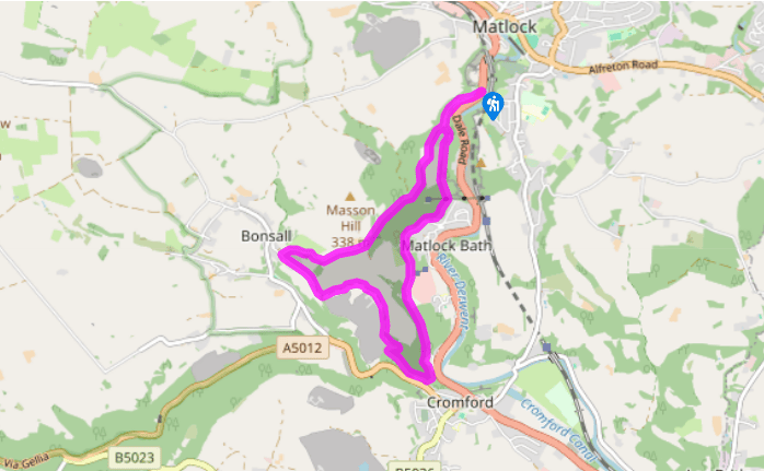 Matlock Bath and the Heights of Abraham
