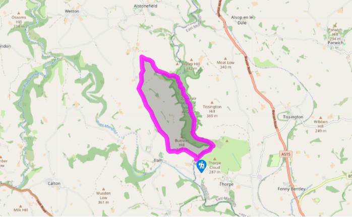Dovedale and Hall Dale