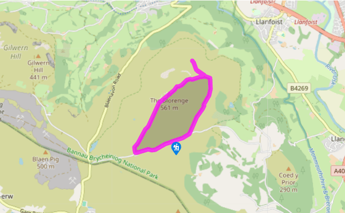 Abergavenny and The Blorenge