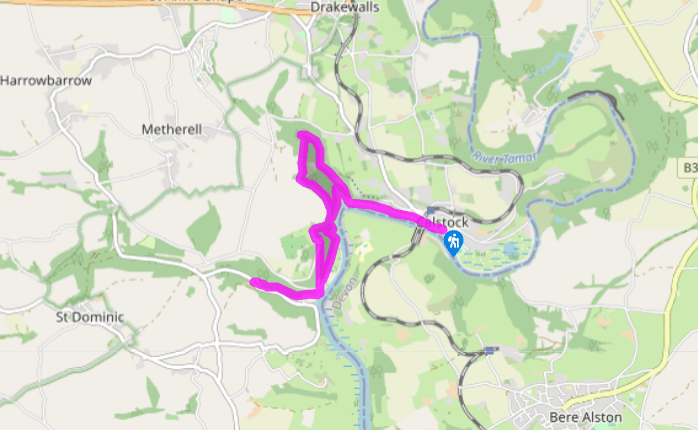 From Calstock to Cotehele