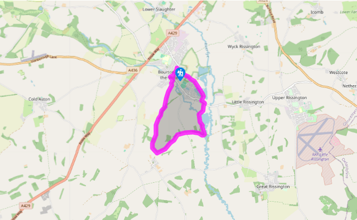 Lakes and rivers at Bourton-on-the-Water