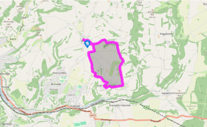 The Hamlets around Bisley Village