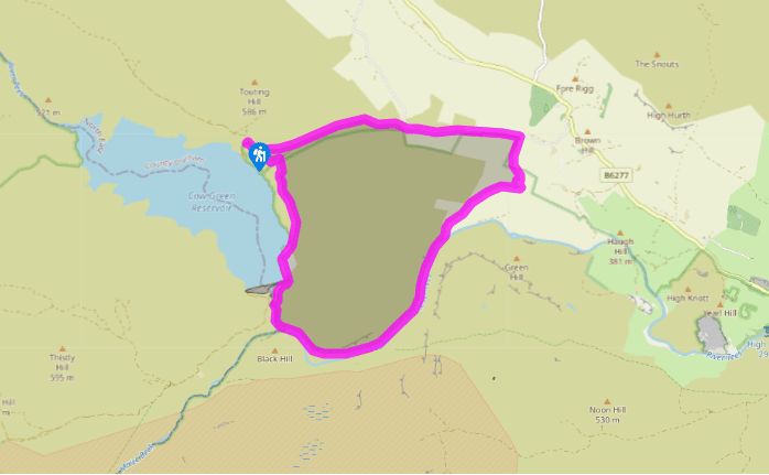 Cow Green Reservoir and the Tees