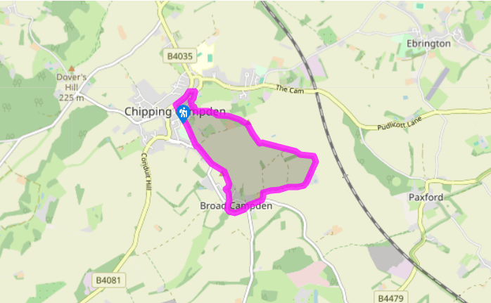 From Chipping Campden to Broad Campden