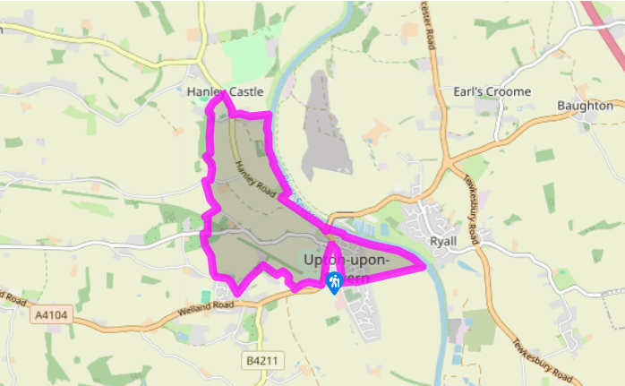 Around Upton upon Severn