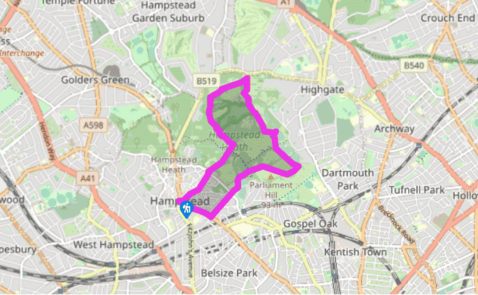 A ramble around Hampstead Heath