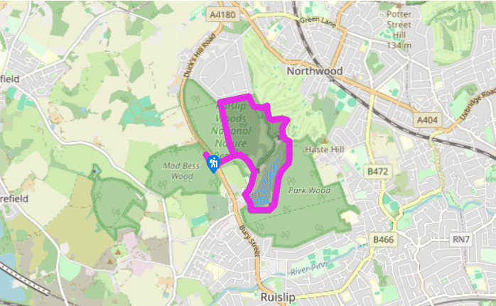 Around Ruislip and its Lido