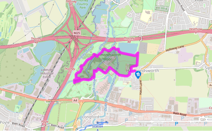 Exploring Harmondsworth Moor