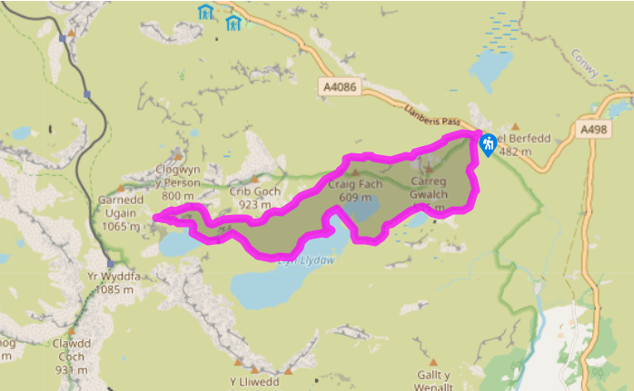 From Pen-y-Pass to Glaslyn
