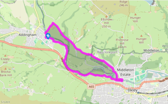 A Circuit of Addingham and Ilkley