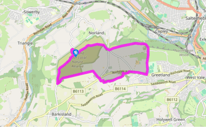 A circuit of Norland Moor