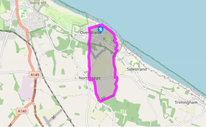 Overstrand to Northrepps