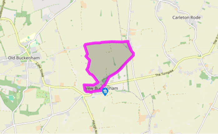 New Buckenham's castle