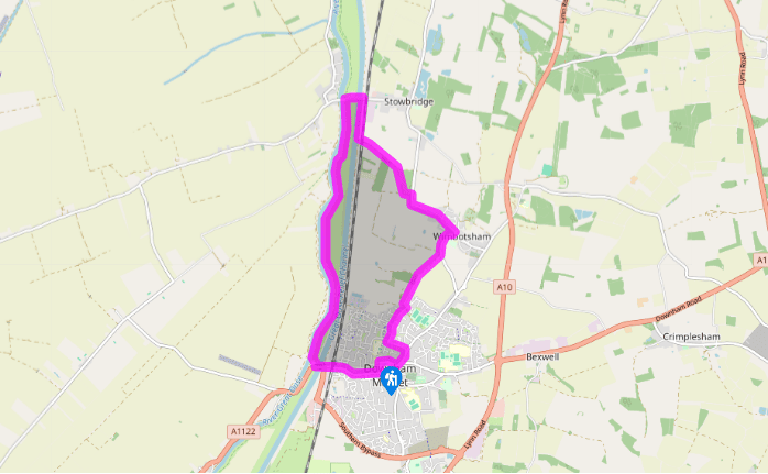 Downham Market to Stowbridge