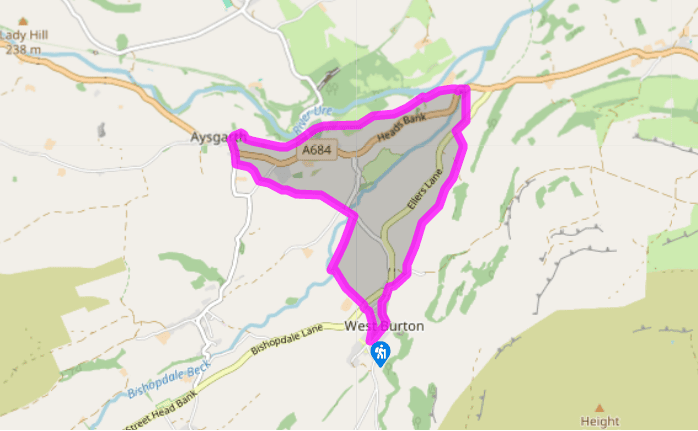 From West Burton to Aysgarth