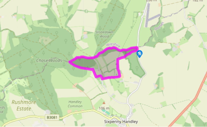 The royal forest of Cranborne Chase