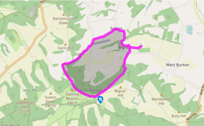 Around Bignor's Roman remains