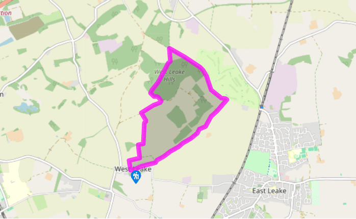 The West Leake Hills