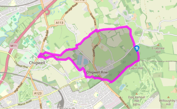 Lambourne End to Chigwell