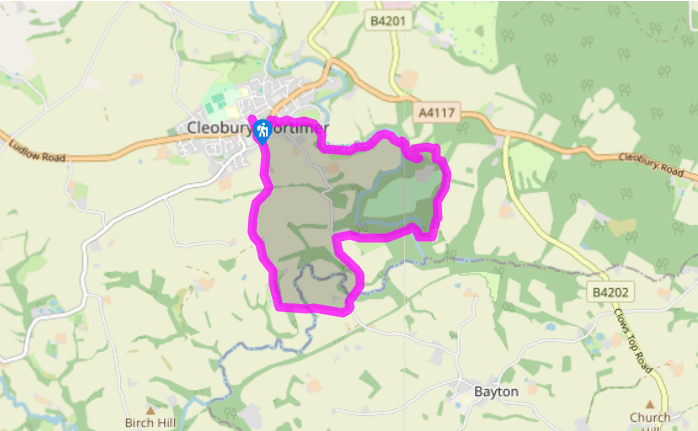 Around Cleobury Mortimer