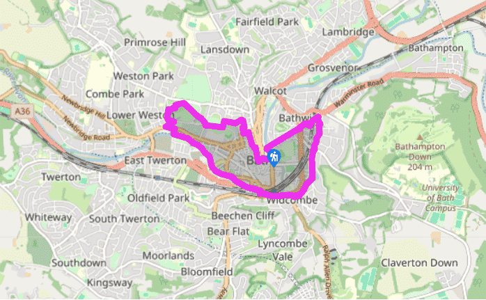 Bath's therapeutic waters