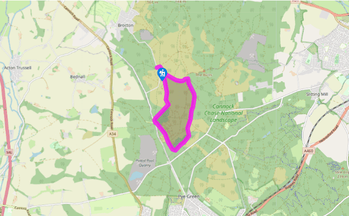 Cannock Chase and Spring Slade Lodge