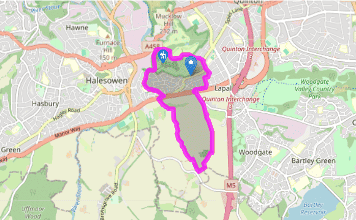 The Leasowes at Halesowen
