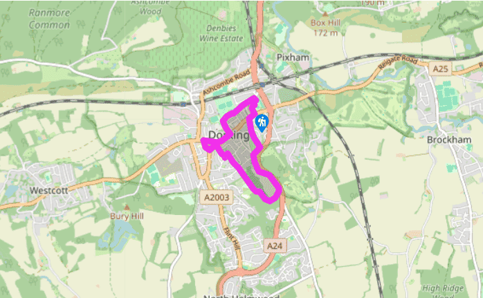 A stroll around Dorking