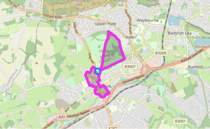Taking a wander around Farnham