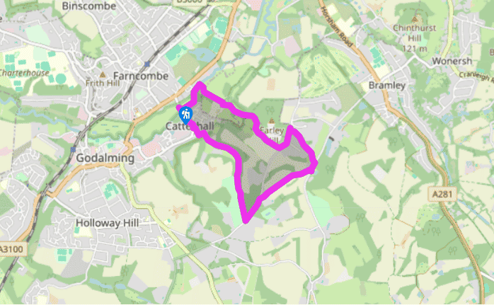 A Circuit aound Catteshall
