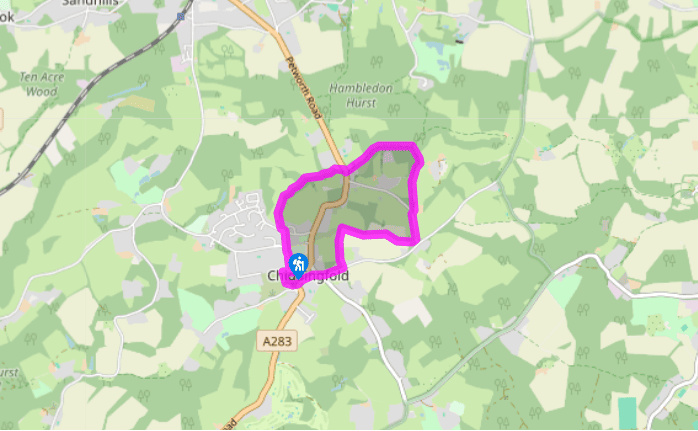 A circuit of Chiddingfold
