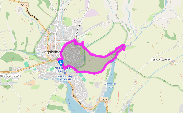 Kingsbridge and Bowcombe Creek