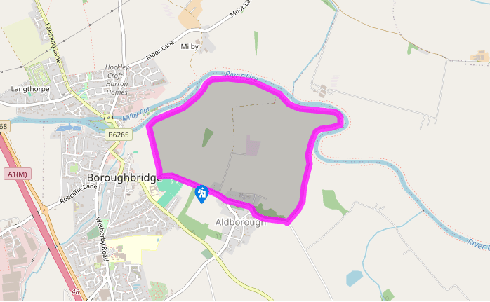 Aldborough and the River Ure