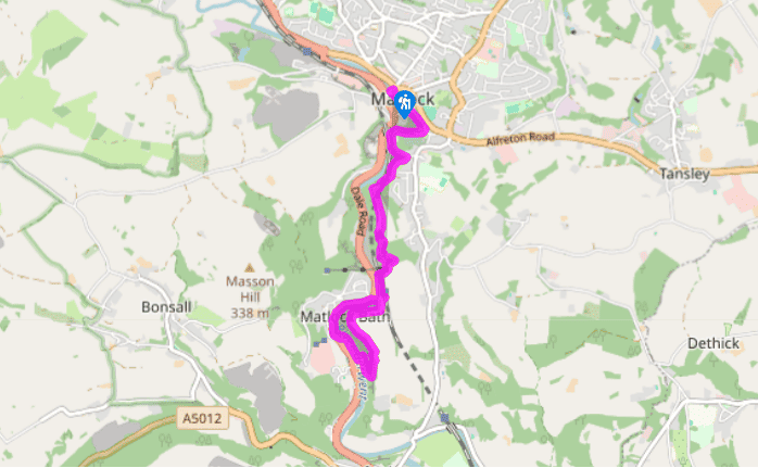 From Matlock to Matlock Bath