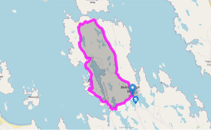 A coastal loop to Bostadh beach