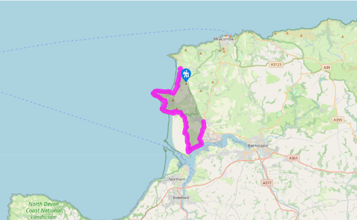South West Coast Path: Woolacombe to Braunton