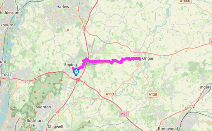 Essex Way: Epping to Chipping Ongar