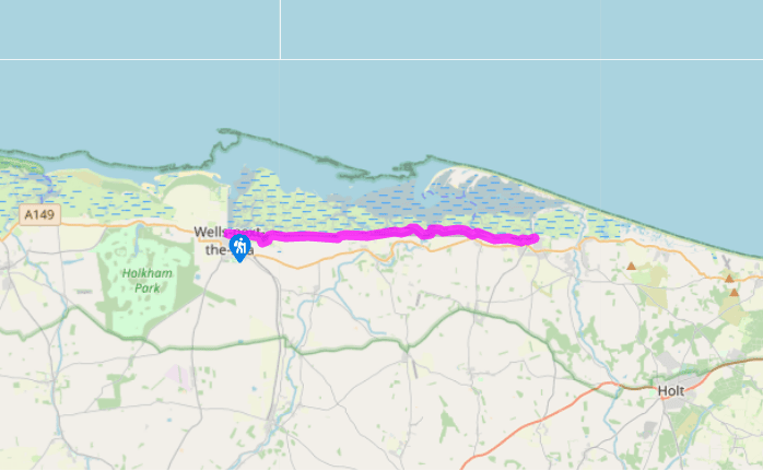 Norfolk Coast Path: Wells-Next-the-Sea to Blakeney